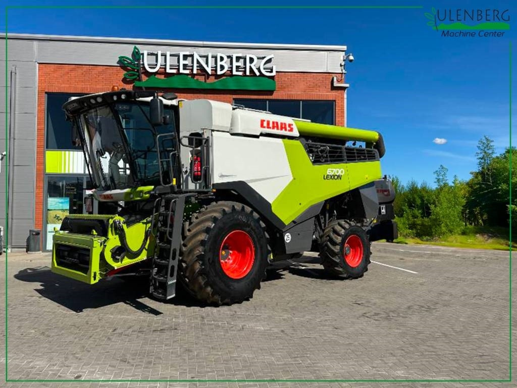 Novi Kombajn za žetvu Claas Lexion 6700: slika Novi Kombajn za žetvu Claas Lexion 6700