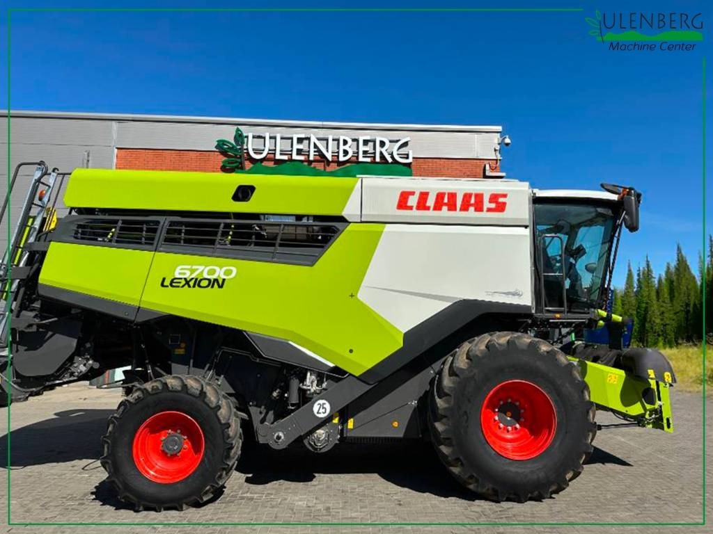 Novi Kombajn za žetvu Claas Lexion 6700: slika Novi Kombajn za žetvu Claas Lexion 6700