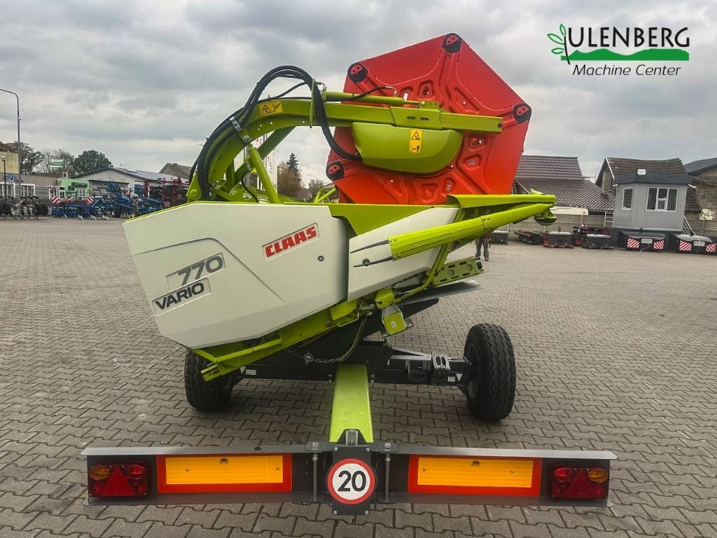 Claas Vario 770 - Heder za kombajn: slika Claas Vario 770 - Heder za kombajn Claas Vario 770 - Heder za kombajn: slika Claas Vario 770 - Heder za kombajn