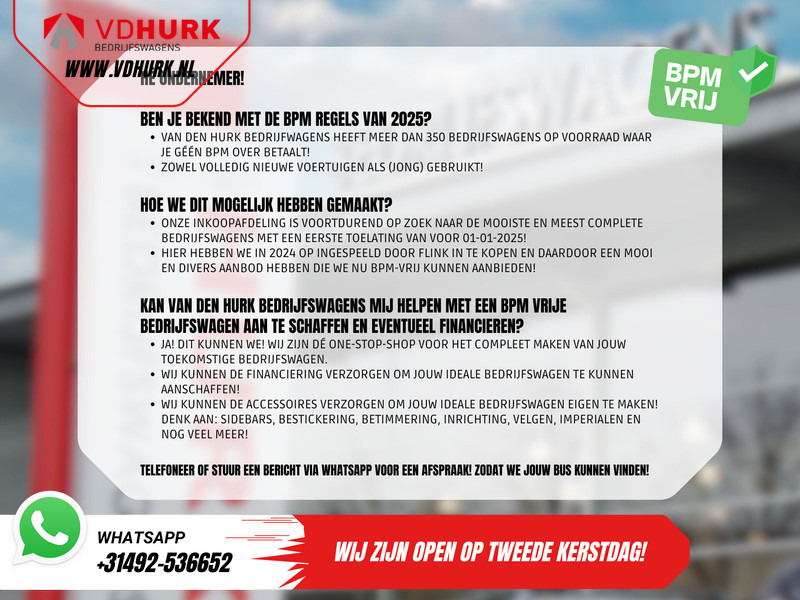 Minibus, Putnički kombi Mercedes-Benz Sprinter 213 2.2 CDI Aut. L2H2 €13.915,- Incl. BTW (BPM VRIJ) EXPORT Combi/ 9 Persoons/ Kombi/ 9P/ LMV/ Airco/ PDC: slika Minibus, Putnički kombi Mercedes-Benz Sprinter 213 2.2 CDI Aut. L2H2 €13.915,- Incl. BTW (BPM VRIJ) EXPORT Combi/ 9 Persoons/ Kombi/ 9P/ LMV/ Airco/ PDC