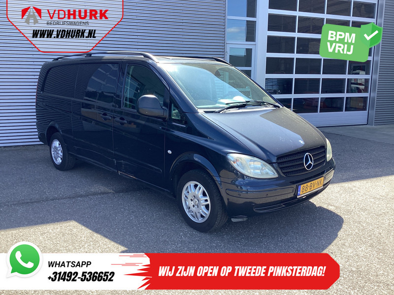 Mercedes-Benz Vito 111 CDI Aut. L3 EXPORT ONLY NL Auto/ APK 01-2026/ Airco/ PDC V+A/ LMV - Mali kombi: slika Mercedes-Benz Vito 111 CDI Aut. L3 EXPORT ONLY NL Auto/ APK 01-2026/ Airco/ PDC V+A/ LMV - Mali kombi Mercedes-Benz Vito 111 CDI Aut. L3 EXPORT ONLY NL Auto/ APK 01-2026/ Airco/ PDC V+A/ LMV - Mali kombi: slika Mercedes-Benz Vito 111 CDI Aut. L3 EXPORT ONLY NL Auto/ APK 01-2026/ Airco/ PDC V+A/ LMV - Mali kombi