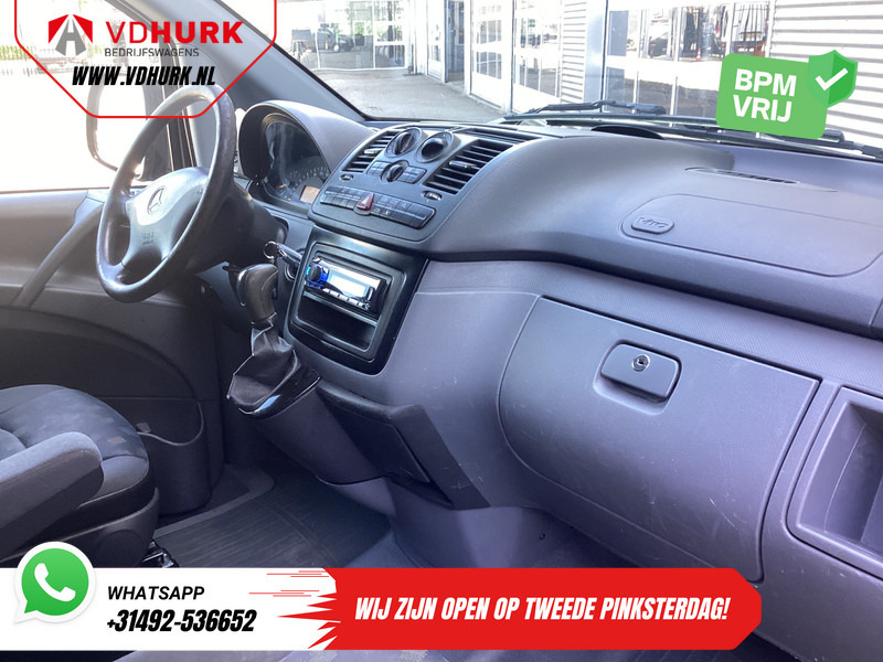 Mercedes-Benz Vito 111 CDI Aut. L3 EXPORT ONLY NL Auto/ APK 01-2026/ Airco/ PDC V+A/ LMV - Mali kombi: slika Mercedes-Benz Vito 111 CDI Aut. L3 EXPORT ONLY NL Auto/ APK 01-2026/ Airco/ PDC V+A/ LMV - Mali kombi Mercedes-Benz Vito 111 CDI Aut. L3 EXPORT ONLY NL Auto/ APK 01-2026/ Airco/ PDC V+A/ LMV - Mali kombi: slika Mercedes-Benz Vito 111 CDI Aut. L3 EXPORT ONLY NL Auto/ APK 01-2026/ Airco/ PDC V+A/ LMV - Mali kombi