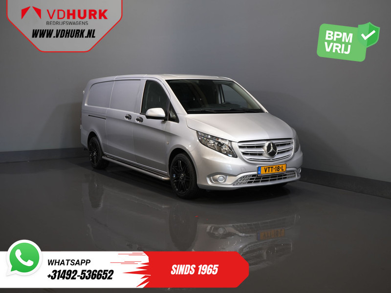 Mercedes-Benz Vito 114 CDI Aut. L3 BPM VRIJ! NL Auto/ Carplay/ Cruise/ DAB/ Camera/ LMV 18”/ Sidebars - Mali kombi: slika Mercedes-Benz Vito 114 CDI Aut. L3 BPM VRIJ! NL Auto/ Carplay/ Cruise/ DAB/ Camera/ LMV 18”/ Sidebars - Mali kombi Mercedes-Benz Vito 114 CDI Aut. L3 BPM VRIJ! NL Auto/ Carplay/ Cruise/ DAB/ Camera/ LMV 18”/ Sidebars - Mali kombi: slika Mercedes-Benz Vito 114 CDI Aut. L3 BPM VRIJ! NL Auto/ Carplay/ Cruise/ DAB/ Camera/ LMV 18”/ Sidebars - Mali kombi