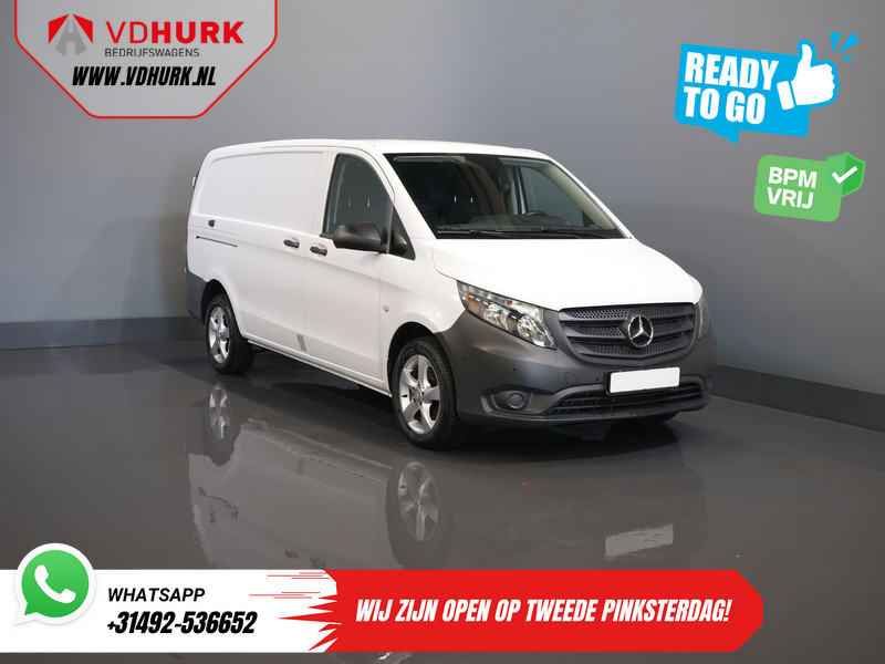 Mercedes-Benz Vito 114 CDI L2 BPM VRIJ! 270gr. Deuren/ Stoelverw./ Navi/ Carplay/ PDC/ Cruise/ Airco - Furgon: slika Mercedes-Benz Vito 114 CDI L2 BPM VRIJ! 270gr. Deuren/ Stoelverw./ Navi/ Carplay/ PDC/ Cruise/ Airco - Furgon Mercedes-Benz Vito 114 CDI L2 BPM VRIJ! 270gr. Deuren/ Stoelverw./ Navi/ Carplay/ PDC/ Cruise/ Airco - Furgon: slika Mercedes-Benz Vito 114 CDI L2 BPM VRIJ! 270gr. Deuren/ Stoelverw./ Navi/ Carplay/ PDC/ Cruise/ Airco - Furgon