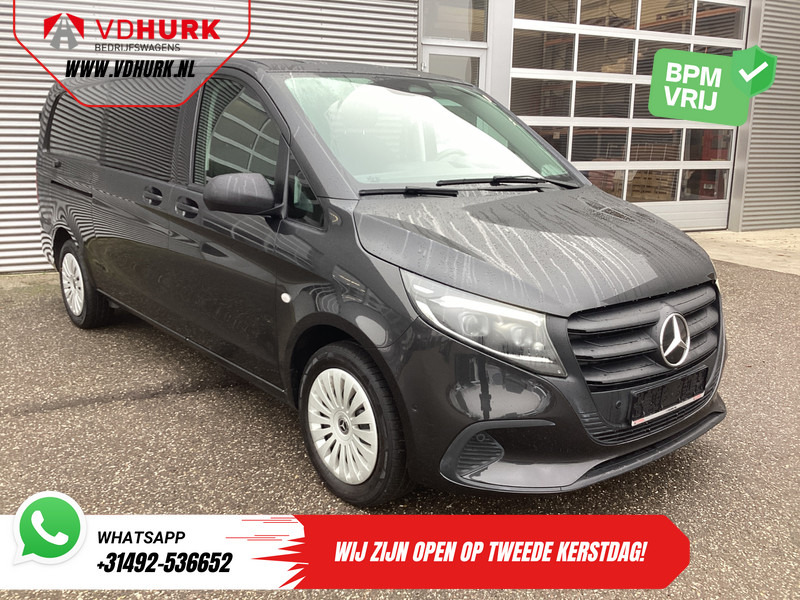 Mercedes-Benz Vito 116 CDI Aut. L3 DC Dubbel Cabine BPM VRIJ! 6 Pers./ 2xSchuifdeur/ LED/ Stoelverw./ 270Gr. Deuren/ Carplay/ Camera/ Cruise/ Trekh - Furgon, Dostavno vozilo s dvostrukom kabinom: slika Mercedes-Benz Vito 116 CDI Aut. L3 DC Dubbel Cabine BPM VRIJ! 6 Pers./ 2xSchuifdeur/ LED/ Stoelverw./ 270Gr. Deuren/ Carplay/ Camera/ Cruise/ Trekh - Furgon, Dostavno vozilo s dvostrukom kabinom Mercedes-Benz Vito 116 CDI Aut. L3 DC Dubbel Cabine BPM VRIJ! 6 Pers./ 2xSchuifdeur/ LED/ Stoelverw./ 270Gr. Deuren/ Carplay/ Camera/ Cruise/ Trekh - Furgon, Dostavno vozilo s dvostrukom kabinom: slika Mercedes-Benz Vito 116 CDI Aut. L3 DC Dubbel Cabine BPM VRIJ! 6 Pers./ 2xSchuifdeur/ LED/ Stoelverw./ 270Gr. Deuren/ Carplay/ Camera/ Cruise/ Trekh - Furgon, Dostavno vozilo s dvostrukom kabinom