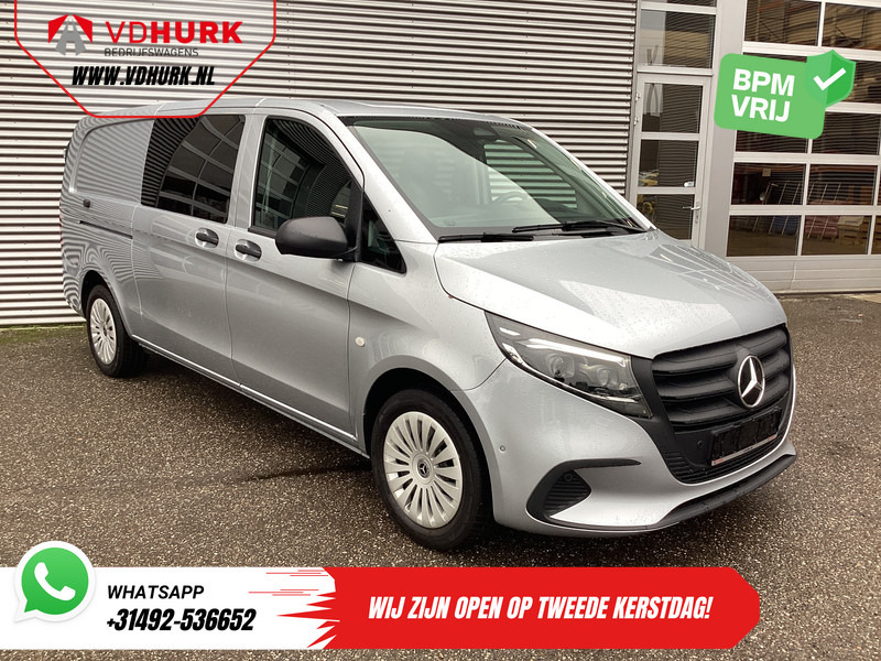 Mercedes-Benz Vito 116 CDI Aut. L3 DC Dubbel Cabine BPM VRIJ! 6 Pers./ 2xSchuifdeur/ LED/ Stoelverw./ 270Gr. Deuren/ Carplay/ Camera/ Cruise/ Trekh - Furgon, Dostavno vozilo s dvostrukom kabinom: slika Mercedes-Benz Vito 116 CDI Aut. L3 DC Dubbel Cabine BPM VRIJ! 6 Pers./ 2xSchuifdeur/ LED/ Stoelverw./ 270Gr. Deuren/ Carplay/ Camera/ Cruise/ Trekh - Furgon, Dostavno vozilo s dvostrukom kabinom Mercedes-Benz Vito 116 CDI Aut. L3 DC Dubbel Cabine BPM VRIJ! 6 Pers./ 2xSchuifdeur/ LED/ Stoelverw./ 270Gr. Deuren/ Carplay/ Camera/ Cruise/ Trekh - Furgon, Dostavno vozilo s dvostrukom kabinom: slika Mercedes-Benz Vito 116 CDI Aut. L3 DC Dubbel Cabine BPM VRIJ! 6 Pers./ 2xSchuifdeur/ LED/ Stoelverw./ 270Gr. Deuren/ Carplay/ Camera/ Cruise/ Trekh - Furgon, Dostavno vozilo s dvostrukom kabinom