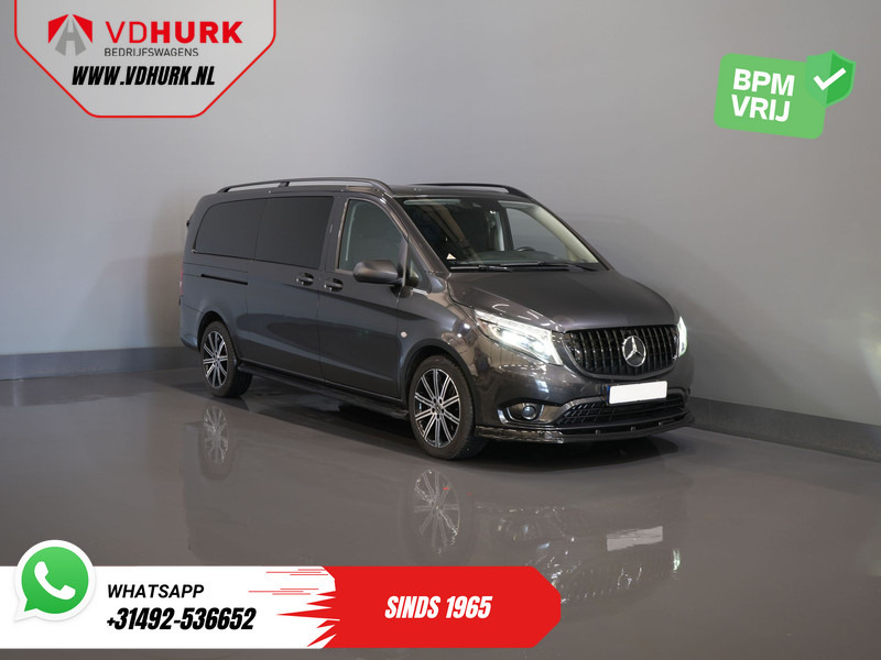 Mercedes-Benz Vito 119 CDI Aut. L3 BPM VRIJ! LED/ Carplay/ LMV 19"/ Stoelverw./ Glaslook/ Alarm III/ 2.5t Trekverm./ Camera/ Cruise / Navi/ PDC - Mali kombi: slika Mercedes-Benz Vito 119 CDI Aut. L3 BPM VRIJ! LED/ Carplay/ LMV 19"/ Stoelverw./ Glaslook/ Alarm III/ 2.5t Trekverm./ Camera/ Cruise / Navi/ PDC - Mali kombi Mercedes-Benz Vito 119 CDI Aut. L3 BPM VRIJ! LED/ Carplay/ LMV 19"/ Stoelverw./ Glaslook/ Alarm III/ 2.5t Trekverm./ Camera/ Cruise / Navi/ PDC - Mali kombi: slika Mercedes-Benz Vito 119 CDI Aut. L3 BPM VRIJ! LED/ Carplay/ LMV 19"/ Stoelverw./ Glaslook/ Alarm III/ 2.5t Trekverm./ Camera/ Cruise / Navi/ PDC - Mali kombi