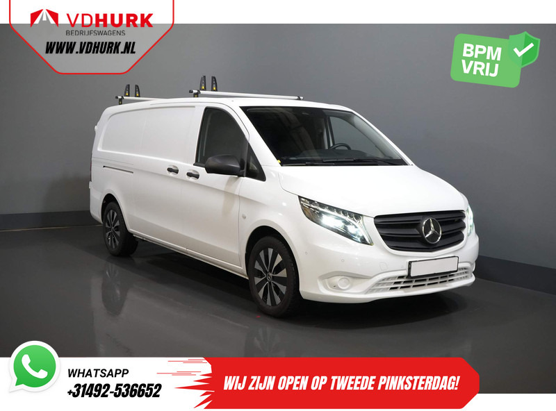 Mercedes-Benz Vito 119 CDI Aut. L3 XL ZGAN (DEMO) BPM VRIJ! Standkachel/ Inrichting/ LED/ Stoelverw./ CarPlay/ Camera/ Navi/ LMV/ Cruise/ PDC/ Trek - Mali kombi: slika Mercedes-Benz Vito 119 CDI Aut. L3 XL ZGAN (DEMO) BPM VRIJ! Standkachel/ Inrichting/ LED/ Stoelverw./ CarPlay/ Camera/ Navi/ LMV/ Cruise/ PDC/ Trek - Mali kombi Mercedes-Benz Vito 119 CDI Aut. L3 XL ZGAN (DEMO) BPM VRIJ! Standkachel/ Inrichting/ LED/ Stoelverw./ CarPlay/ Camera/ Navi/ LMV/ Cruise/ PDC/ Trek - Mali kombi: slika Mercedes-Benz Vito 119 CDI Aut. L3 XL ZGAN (DEMO) BPM VRIJ! Standkachel/ Inrichting/ LED/ Stoelverw./ CarPlay/ Camera/ Navi/ LMV/ Cruise/ PDC/ Trek - Mali kombi