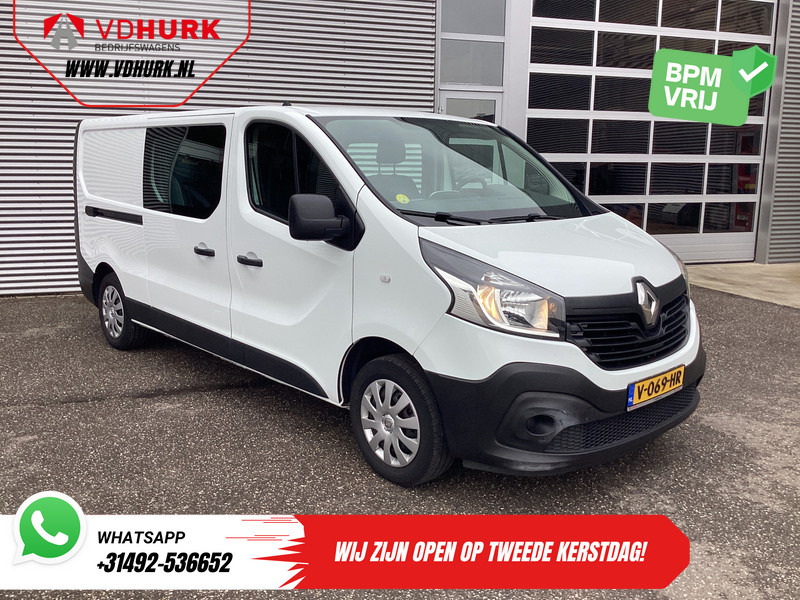 Renault Trafic 1.6 dCi 125 pk E6 L2 DC Dubbel Cabine BPM VRIJ NL Auto/ Camera/ Cruise/ Navi/ Airco/ Trekhaak - Mali kombi, Dostavno vozilo s dvostrukom kabinom: slika Renault Trafic 1.6 dCi 125 pk E6 L2 DC Dubbel Cabine BPM VRIJ NL Auto/ Camera/ Cruise/ Navi/ Airco/ Trekhaak - Mali kombi, Dostavno vozilo s dvostrukom kabinom Renault Trafic 1.6 dCi 125 pk E6 L2 DC Dubbel Cabine BPM VRIJ NL Auto/ Camera/ Cruise/ Navi/ Airco/ Trekhaak - Mali kombi, Dostavno vozilo s dvostrukom kabinom: slika Renault Trafic 1.6 dCi 125 pk E6 L2 DC Dubbel Cabine BPM VRIJ NL Auto/ Camera/ Cruise/ Navi/ Airco/ Trekhaak - Mali kombi, Dostavno vozilo s dvostrukom kabinom