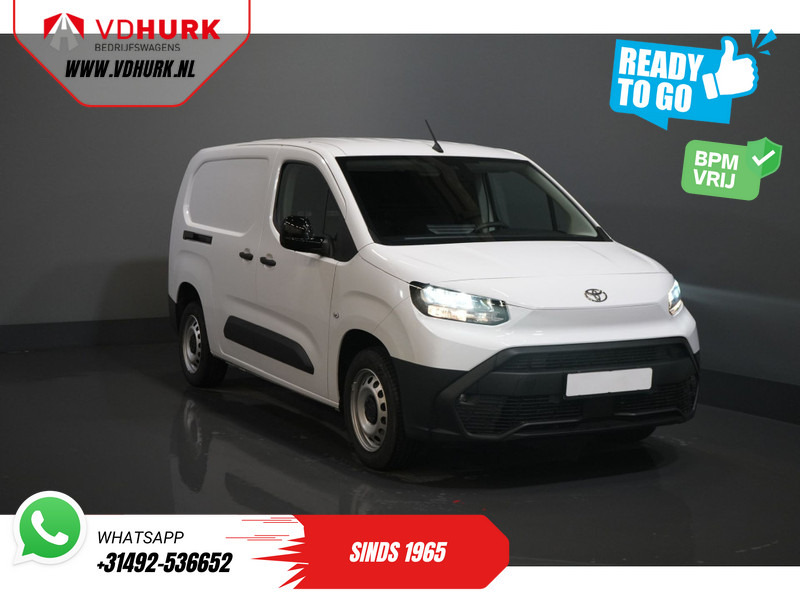 Toyota PROACE CITY 1.5 130 pk Aut. L2 BPM VRIJ! LED/ Virtual Cockpit/ 3 pers./ Carplay/ Camera/ Climate/ PDC/ Cruise - Furgon: slika Toyota PROACE CITY 1.5 130 pk Aut. L2 BPM VRIJ! LED/ Virtual Cockpit/ 3 pers./ Carplay/ Camera/ Climate/ PDC/ Cruise - Furgon Toyota PROACE CITY 1.5 130 pk Aut. L2 BPM VRIJ! LED/ Virtual Cockpit/ 3 pers./ Carplay/ Camera/ Climate/ PDC/ Cruise - Furgon: slika Toyota PROACE CITY 1.5 130 pk Aut. L2 BPM VRIJ! LED/ Virtual Cockpit/ 3 pers./ Carplay/ Camera/ Climate/ PDC/ Cruise - Furgon
