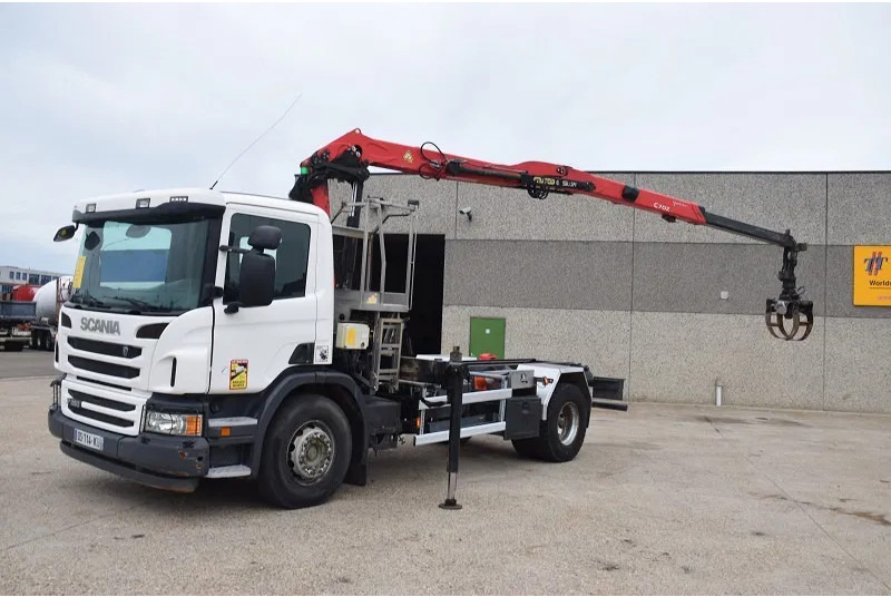 Scania P280 - Kamion s kranom: slika Scania P280 - Kamion s kranom Scania P280 - Kamion s kranom: slika Scania P280 - Kamion s kranom