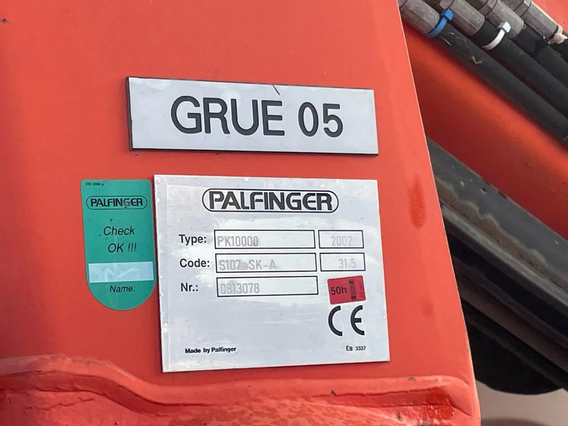 Kamion s kukastom dizalicom, Kamion s kranom Mercedes-Benz Atego 1621 *Palfinger kraan*Containersysteem*luchtvering achteras*bluetooth: slika Kamion s kukastom dizalicom, Kamion s kranom Mercedes-Benz Atego 1621 *Palfinger kraan*Containersysteem*luchtvering achteras*bluetooth