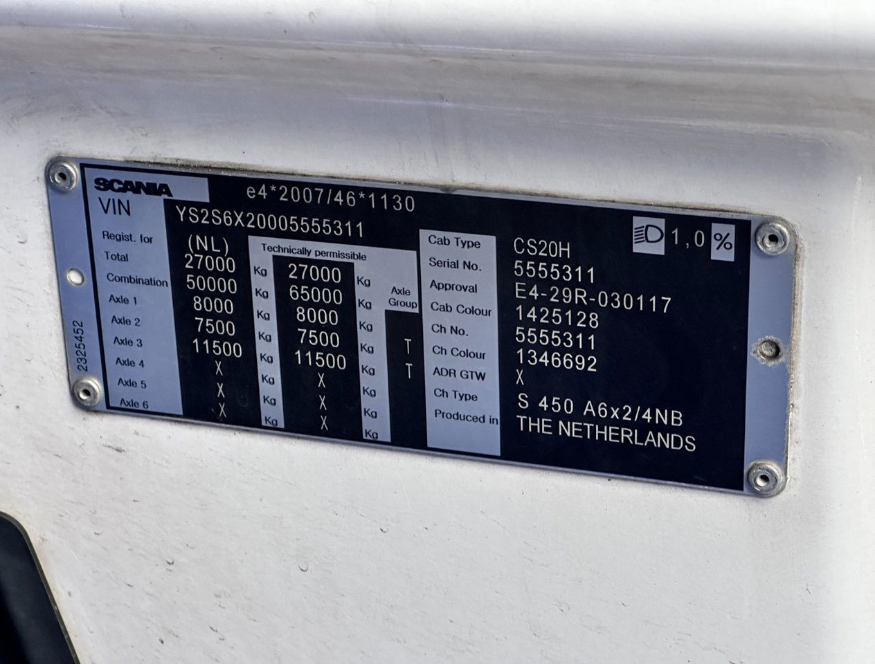 Tegljač Scania S450 Full AIR Retarder 2X Tanks Only 659.000 KM Super Condition: slika Tegljač Scania S450 Full AIR Retarder 2X Tanks Only 659.000 KM Super Condition Tegljač Scania S450 Full AIR Retarder 2X Tanks Only 659.000 KM Super Condition: slika Tegljač Scania S450 Full AIR Retarder 2X Tanks Only 659.000 KM Super Condition