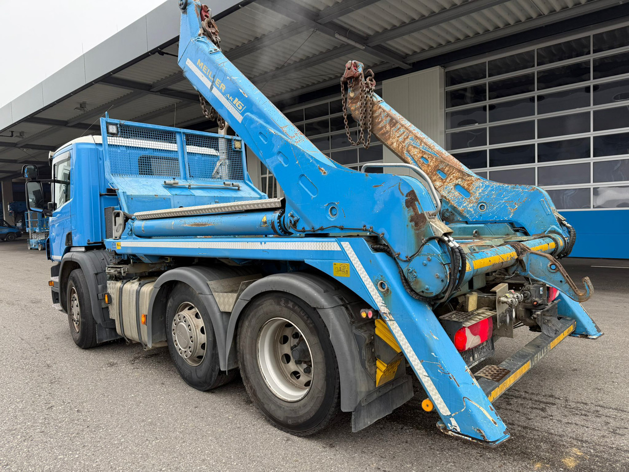 SCANIA P450 6x2 + AK16N TC - Utovarivač s proklizavajućim upravljanjem: slika SCANIA P450 6x2 + AK16N TC - Utovarivač s proklizavajućim upravljanjem SCANIA P450 6x2 + AK16N TC - Utovarivač s proklizavajućim upravljanjem: slika SCANIA P450 6x2 + AK16N TC - Utovarivač s proklizavajućim upravljanjem