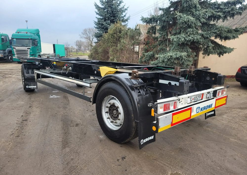 Transporter kontejnera/ Prikolica s izmjenjivim sanducima Krone Przyczepa BDF: slika Transporter kontejnera/ Prikolica s izmjenjivim sanducima Krone Przyczepa BDF