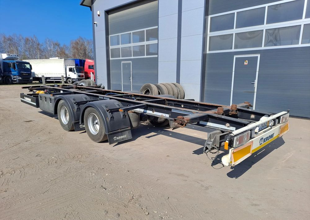 Krone Przyczepa Tandem - Transporter kontejnera/ Prikolica s izmjenjivim sanducima: slika Krone Przyczepa Tandem - Transporter kontejnera/ Prikolica s izmjenjivim sanducima Krone Przyczepa Tandem - Transporter kontejnera/ Prikolica s izmjenjivim sanducima: slika Krone Przyczepa Tandem - Transporter kontejnera/ Prikolica s izmjenjivim sanducima