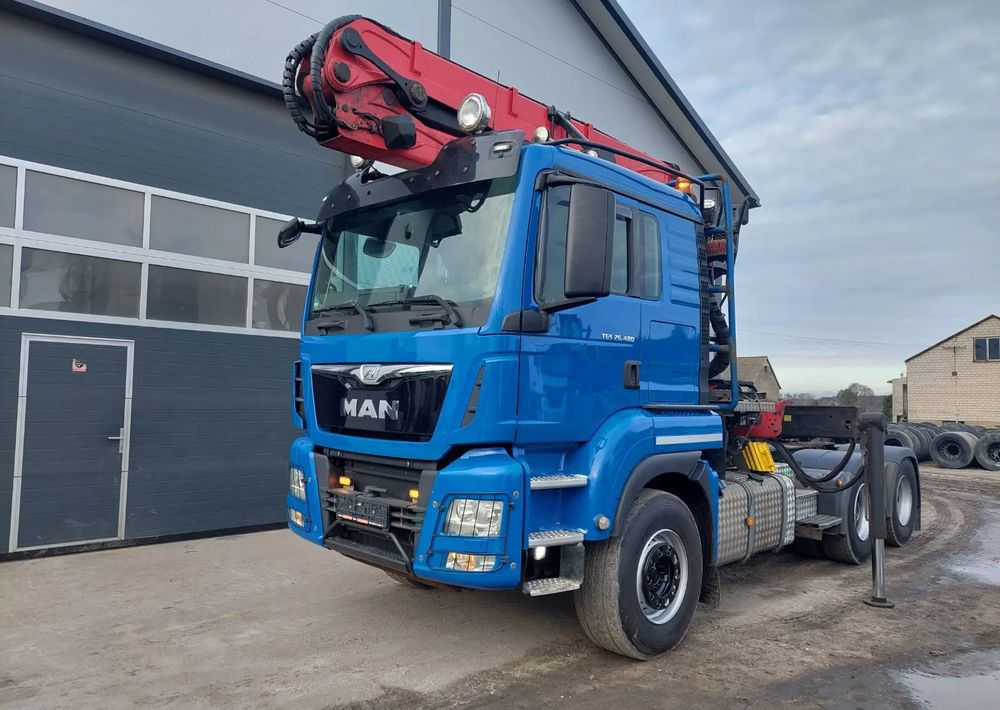 MAN TGS 26-480 6x4 do drewna PALFINGER Epsilon S 270L83 - Tegljač: slika MAN TGS 26-480 6x4 do drewna PALFINGER Epsilon S 270L83 - Tegljač MAN TGS 26-480 6x4 do drewna PALFINGER Epsilon S 270L83 - Tegljač: slika MAN TGS 26-480 6x4 do drewna PALFINGER Epsilon S 270L83 - Tegljač