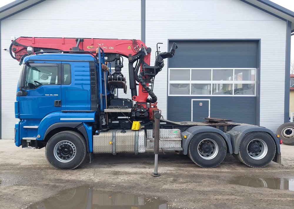 MAN TGS 26-480 6x4 do drewna PALFINGER Epsilon S 270L83 - Tegljač: slika MAN TGS 26-480 6x4 do drewna PALFINGER Epsilon S 270L83 - Tegljač MAN TGS 26-480 6x4 do drewna PALFINGER Epsilon S 270L83 - Tegljač: slika MAN TGS 26-480 6x4 do drewna PALFINGER Epsilon S 270L83 - Tegljač