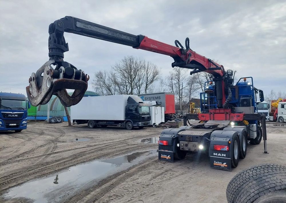 MAN TGS 26-480 6x4 do drewna PALFINGER Epsilon S 270L83 - Tegljač: slika MAN TGS 26-480 6x4 do drewna PALFINGER Epsilon S 270L83 - Tegljač MAN TGS 26-480 6x4 do drewna PALFINGER Epsilon S 270L83 - Tegljač: slika MAN TGS 26-480 6x4 do drewna PALFINGER Epsilon S 270L83 - Tegljač