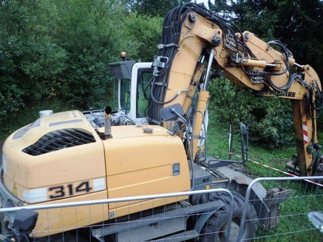 Liebherr A 314 - Bager na kotačima: slika Liebherr A 314 - Bager na kotačima Liebherr A 314 - Bager na kotačima: slika Liebherr A 314 - Bager na kotačima