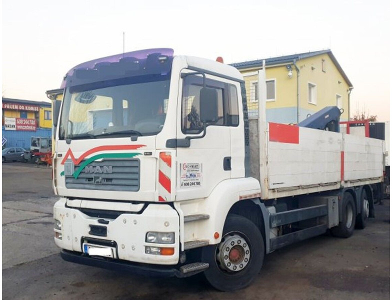 MAN 6x2 EUR4 TGA 26.430 BL crane REMOTE - Kamion s otvorenim sandukom, Kamion s kranom: slika MAN 6x2 EUR4 TGA 26.430 BL crane REMOTE - Kamion s otvorenim sandukom, Kamion s kranom MAN 6x2 EUR4 TGA 26.430 BL crane REMOTE - Kamion s otvorenim sandukom, Kamion s kranom: slika MAN 6x2 EUR4 TGA 26.430 BL crane REMOTE - Kamion s otvorenim sandukom, Kamion s kranom