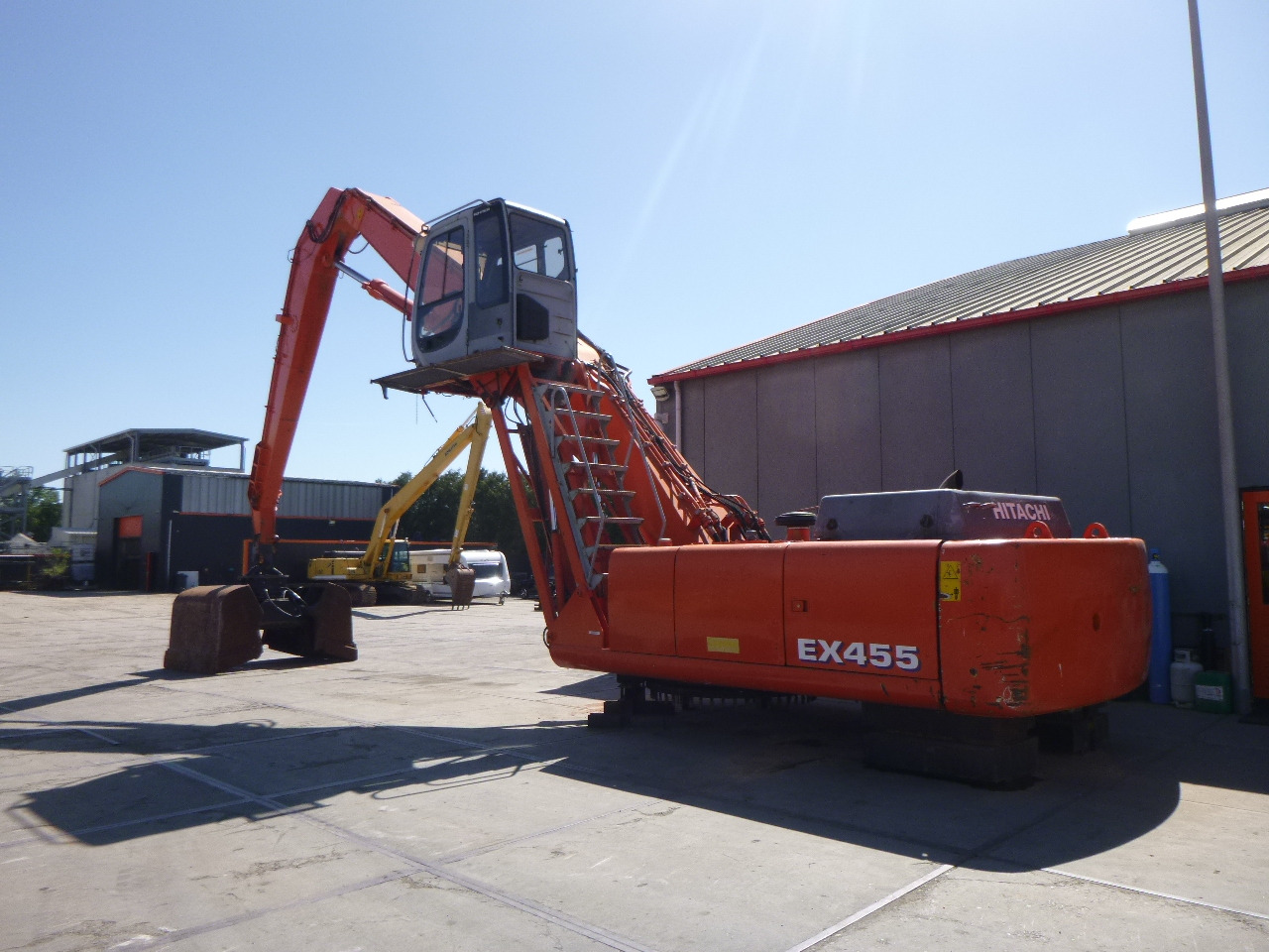 FIAT-HITACHI EX455 Stationary dock/ship material handler - Stroj za rukovanje otpadom: slika FIAT-HITACHI EX455 Stationary dock/ship material handler - Stroj za rukovanje otpadom FIAT-HITACHI EX455 Stationary dock/ship material handler - Stroj za rukovanje otpadom: slika FIAT-HITACHI EX455 Stationary dock/ship material handler - Stroj za rukovanje otpadom