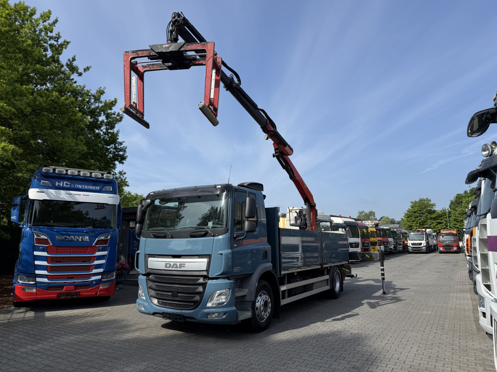 Daf CF320 Palfinger PK12001L Baustoffkran - Kamion s otvorenim sandukom, Kamion s kranom: slika Daf CF320 Palfinger PK12001L Baustoffkran - Kamion s otvorenim sandukom, Kamion s kranom Daf CF320 Palfinger PK12001L Baustoffkran - Kamion s otvorenim sandukom, Kamion s kranom: slika Daf CF320 Palfinger PK12001L Baustoffkran - Kamion s otvorenim sandukom, Kamion s kranom