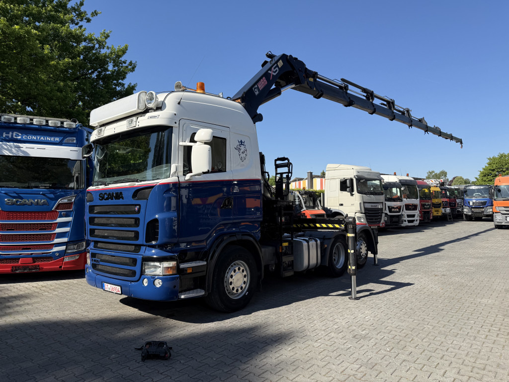 Scania R400 6X2 Kran Hiab 377-8 bis 25 Meter - Kamion s kranom, Tegljač: slika Scania R400 6X2 Kran Hiab 377-8 bis 25 Meter - Kamion s kranom, Tegljač Scania R400 6X2 Kran Hiab 377-8 bis 25 Meter - Kamion s kranom, Tegljač: slika Scania R400 6X2 Kran Hiab 377-8 bis 25 Meter - Kamion s kranom, Tegljač