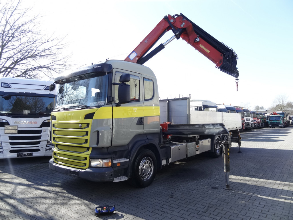 Scania R440 6X2*4 Kran HMF 3000 bis 30 Meter - Kamion s otvorenim sandukom, Kamion s kranom: slika Scania R440 6X2*4 Kran HMF 3000 bis 30 Meter - Kamion s otvorenim sandukom, Kamion s kranom Scania R440 6X2*4 Kran HMF 3000 bis 30 Meter - Kamion s otvorenim sandukom, Kamion s kranom: slika Scania R440 6X2*4 Kran HMF 3000 bis 30 Meter - Kamion s otvorenim sandukom, Kamion s kranom