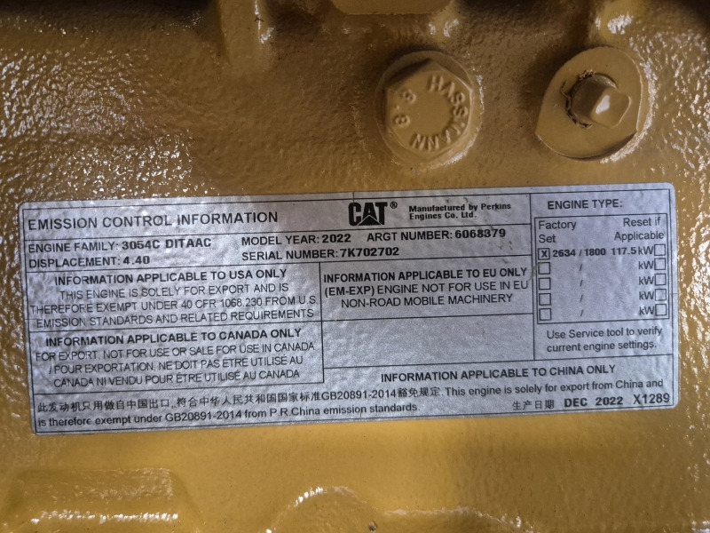 Caterpillar 3054C DITAAC Engine + Radiator - Motor za Industrijska oprema: slika Caterpillar 3054C DITAAC Engine + Radiator - Motor za Industrijska oprema Caterpillar 3054C DITAAC Engine + Radiator - Motor za Industrijska oprema: slika Caterpillar 3054C DITAAC Engine + Radiator - Motor za Industrijska oprema