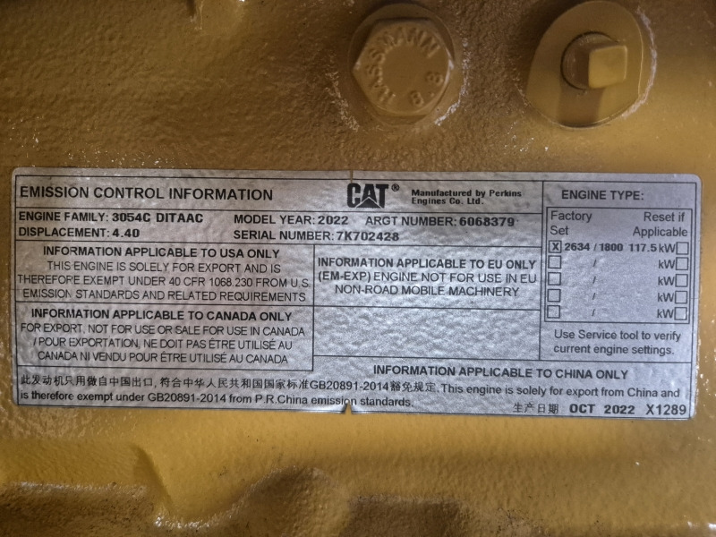 Caterpillar 3054C DITAAC Engine + Radiator - Motor za Industrijska oprema: slika Caterpillar 3054C DITAAC Engine + Radiator - Motor za Industrijska oprema Caterpillar 3054C DITAAC Engine + Radiator - Motor za Industrijska oprema: slika Caterpillar 3054C DITAAC Engine + Radiator - Motor za Industrijska oprema