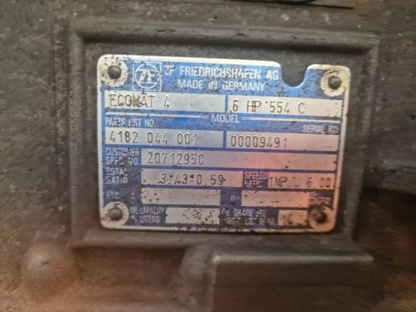 ZF Ecomat 4 6HP554C Gearbox - Mjenjač: slika ZF Ecomat 4 6HP554C Gearbox - Mjenjač ZF Ecomat 4 6HP554C Gearbox - Mjenjač: slika ZF Ecomat 4 6HP554C Gearbox - Mjenjač