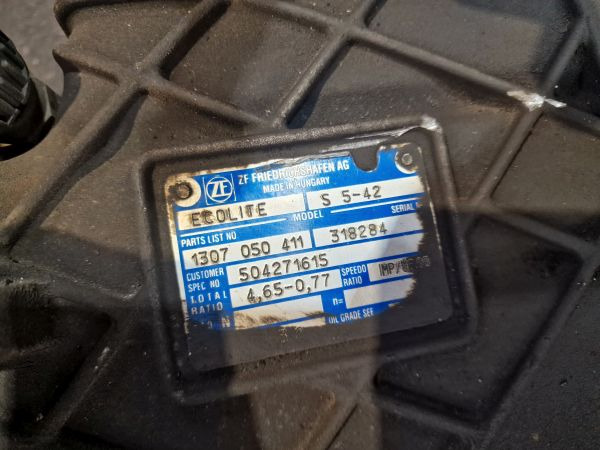 ZF S5-42 Ecolite Gearbox - Mjenjač: slika ZF S5-42 Ecolite Gearbox - Mjenjač ZF S5-42 Ecolite Gearbox - Mjenjač: slika ZF S5-42 Ecolite Gearbox - Mjenjač