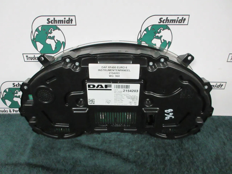 Ploča s instrumentima za Kamion DAF 2154203 INSTRUMENTENPANEEL DAF XF 450 MODEL 2020: slika Ploča s instrumentima za Kamion DAF 2154203 INSTRUMENTENPANEEL DAF XF 450 MODEL 2020