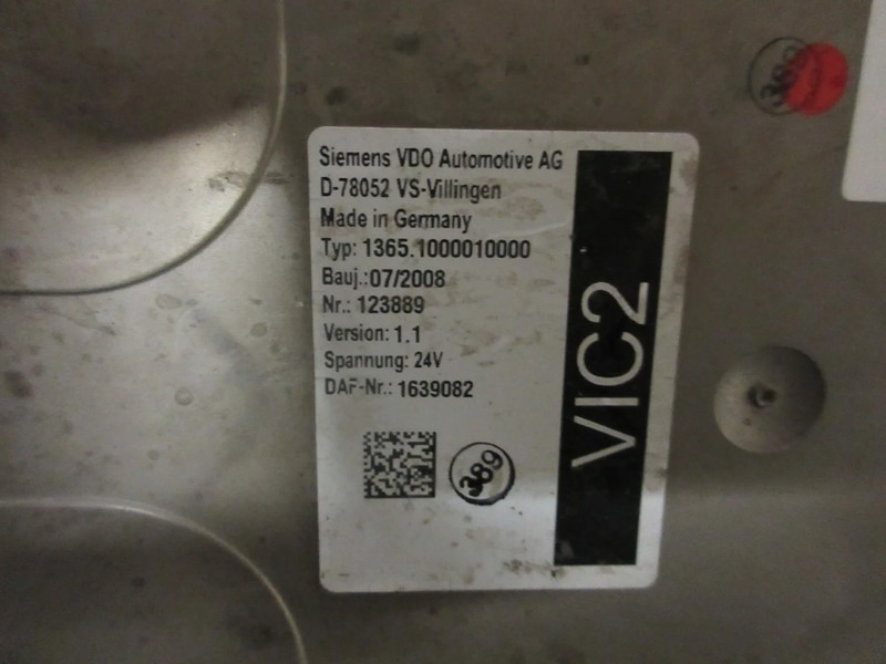 DAF CF 1639082 VIC2 1.1 MODULE EURO 5 - Električni sustav za Kamion: slika DAF CF 1639082 VIC2 1.1 MODULE EURO 5 - Električni sustav za Kamion DAF CF 1639082 VIC2 1.1 MODULE EURO 5 - Električni sustav za Kamion: slika DAF CF 1639082 VIC2 1.1 MODULE EURO 5 - Električni sustav za Kamion