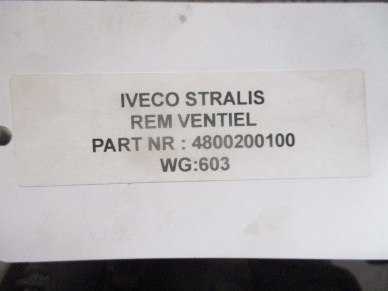 Iveco STRALIS 4800200100 REM VENTIEL - Ventil za Kamion: slika Iveco STRALIS 4800200100 REM VENTIEL - Ventil za Kamion Iveco STRALIS 4800200100 REM VENTIEL - Ventil za Kamion: slika Iveco STRALIS 4800200100 REM VENTIEL - Ventil za Kamion