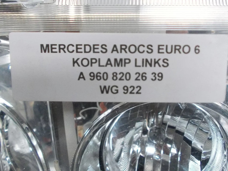 Mercedes-Benz ACTROS A 960 820 26 39 KOPLAMP LINKS EURO 6 - Prednja svjetla za Kamion: slika Mercedes-Benz ACTROS A 960 820 26 39 KOPLAMP LINKS EURO 6 - Prednja svjetla za Kamion Mercedes-Benz ACTROS A 960 820 26 39 KOPLAMP LINKS EURO 6 - Prednja svjetla za Kamion: slika Mercedes-Benz ACTROS A 960 820 26 39 KOPLAMP LINKS EURO 6 - Prednja svjetla za Kamion