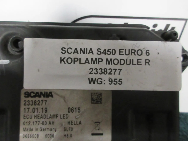 Električni sustav za Kamion Scania 2338277 XENOS MODULEN SCANIA S 450 NGS EURO 6: slika Električni sustav za Kamion Scania 2338277 XENOS MODULEN SCANIA S 450 NGS EURO 6