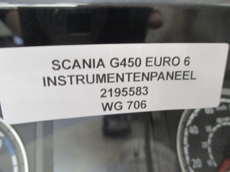 Scania G450 2195583 INSTRUMENTENPANEEL EURO 6 - Ploča s instrumentima za Kamion: slika Scania G450 2195583 INSTRUMENTENPANEEL EURO 6 - Ploča s instrumentima za Kamion Scania G450 2195583 INSTRUMENTENPANEEL EURO 6 - Ploča s instrumentima za Kamion: slika Scania G450 2195583 INSTRUMENTENPANEEL EURO 6 - Ploča s instrumentima za Kamion