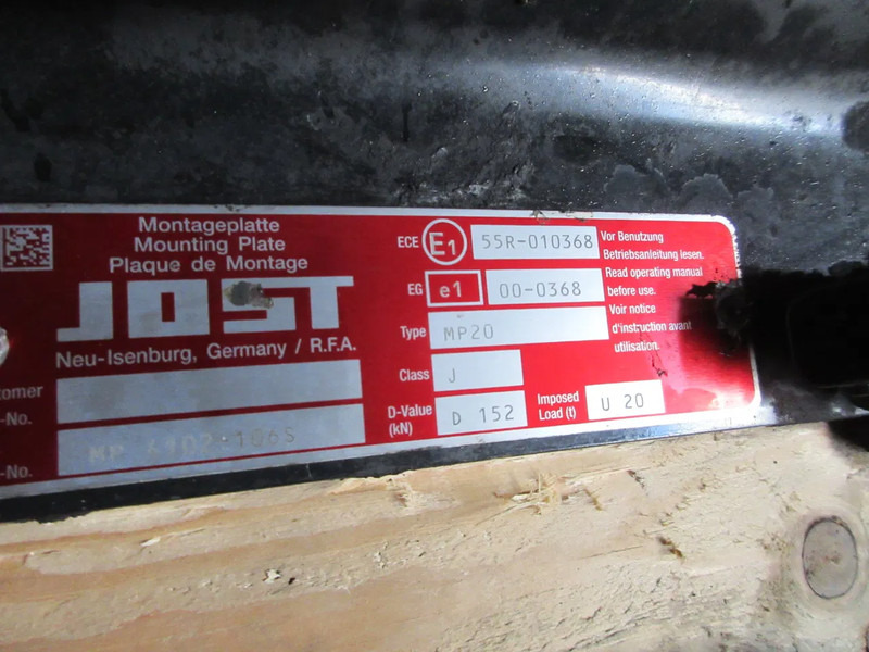 Jost D152 U 20 // M P 20 55R D152 U 20 // M P 20 55R MAN TGX 18.500 EURO 6 MODEL 2020 - Sedlo za Kamion: slika jost D152 U 20 // M P 20 55R D152 U 20 // M P 20 55R MAN TGX 18.500 EURO 6 MODEL 2020 - Sedlo za Kamion Jost D152 U 20 // M P 20 55R D152 U 20 // M P 20 55R MAN TGX 18.500 EURO 6 MODEL 2020 - Sedlo za Kamion: slika jost D152 U 20 // M P 20 55R D152 U 20 // M P 20 55R MAN TGX 18.500 EURO 6 MODEL 2020 - Sedlo za Kamion