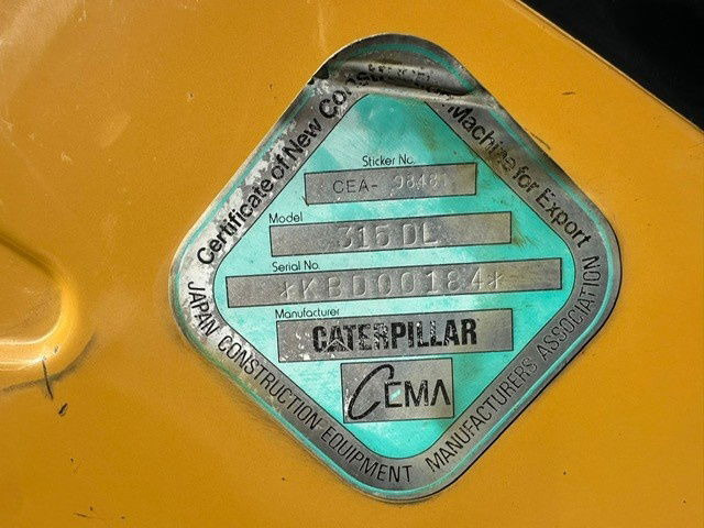 Caterpillar 315DL Material Handler - Bager gusjeničar: slika Caterpillar 315DL Material Handler - Bager gusjeničar Caterpillar 315DL Material Handler - Bager gusjeničar: slika Caterpillar 315DL Material Handler - Bager gusjeničar