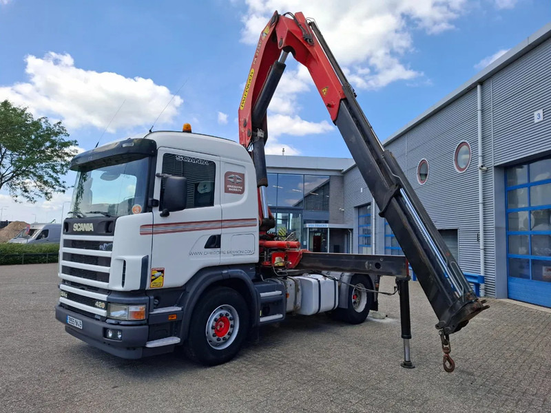 Scania 124G-420 / RETARDER / PALFINGER PK32080 / DOUBLE TANK / AIRCO / GOOD CONDITION / MANUAL / EURO-3 / 2004 - Kamion s kranom: slika Scania 124G-420 / RETARDER / PALFINGER PK32080 / DOUBLE TANK / AIRCO / GOOD CONDITION / MANUAL / EURO-3 / 2004 - Kamion s kranom Scania 124G-420 / RETARDER / PALFINGER PK32080 / DOUBLE TANK / AIRCO / GOOD CONDITION / MANUAL / EURO-3 / 2004 - Kamion s kranom: slika Scania 124G-420 / RETARDER / PALFINGER PK32080 / DOUBLE TANK / AIRCO / GOOD CONDITION / MANUAL / EURO-3 / 2004 - Kamion s kranom