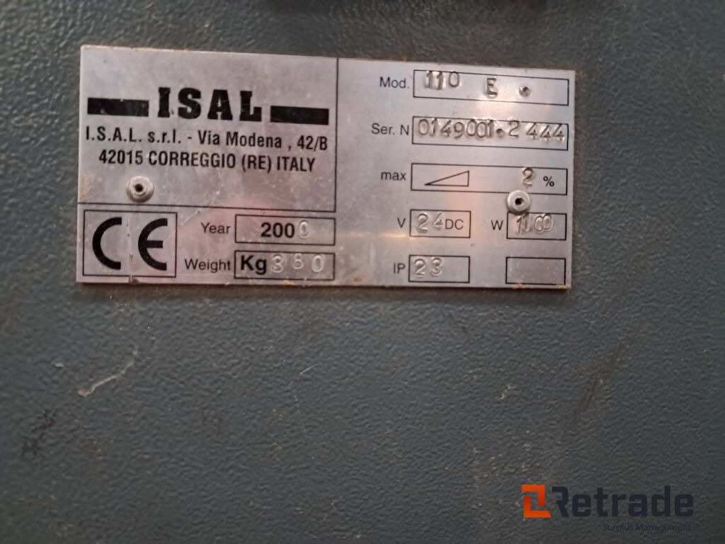 Fejemaskine ISAL 110 E - Građevinski strojevi: slika Fejemaskine ISAL 110 E - Građevinski strojevi Fejemaskine ISAL 110 E - Građevinski strojevi: slika Fejemaskine ISAL 110 E - Građevinski strojevi