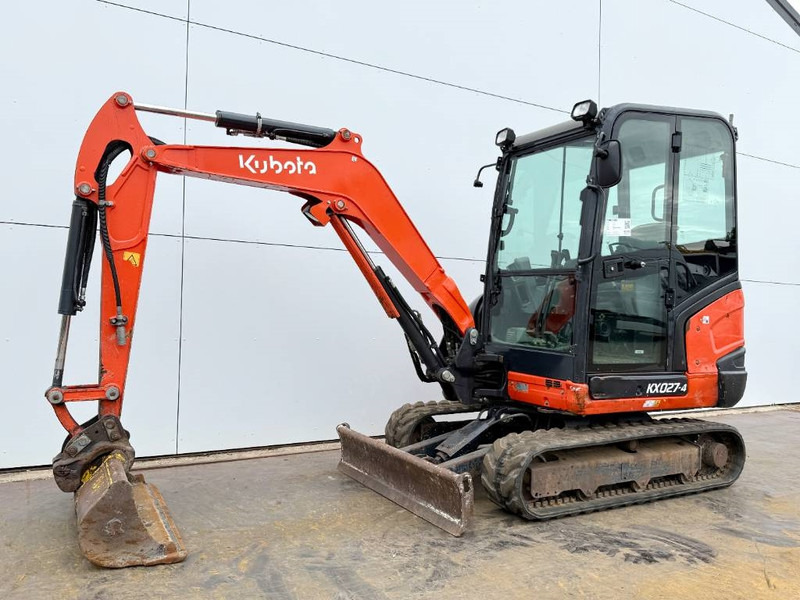 Kubota KX027-4 - Hammer Lines / Quick Coupler - Mini bager: slika Kubota KX027-4 - Hammer Lines / Quick Coupler - Mini bager Kubota KX027-4 - Hammer Lines / Quick Coupler - Mini bager: slika Kubota KX027-4 - Hammer Lines / Quick Coupler - Mini bager