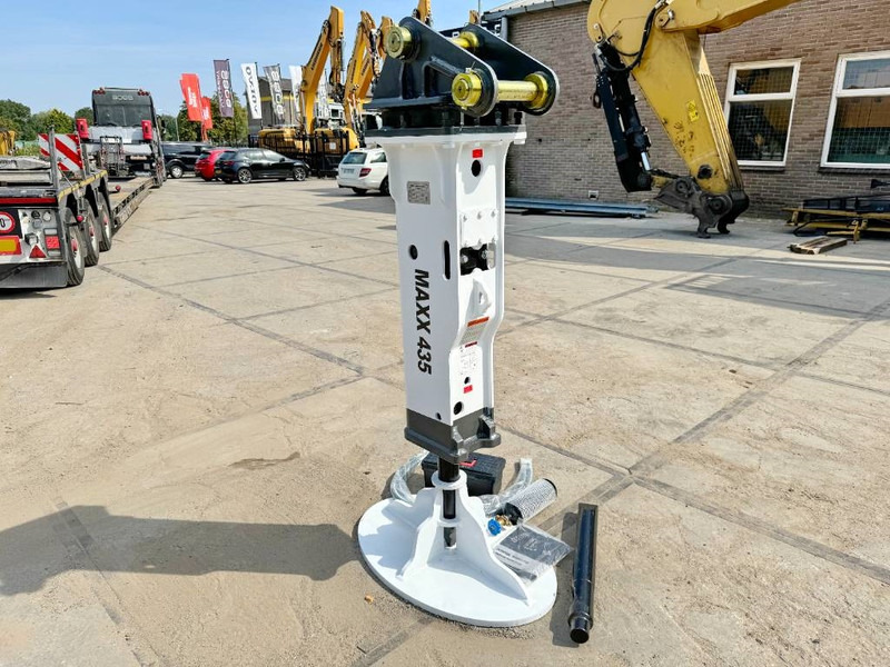 Maxx 435 Hammer / 6-9ton / hydraulic breaker / NE - Hidraulični čekić za Građevinski strojevi: slika Maxx 435 Hammer / 6-9ton / hydraulic breaker / NE - Hidraulični čekić za Građevinski strojevi Maxx 435 Hammer / 6-9ton / hydraulic breaker / NE - Hidraulični čekić za Građevinski strojevi: slika Maxx 435 Hammer / 6-9ton / hydraulic breaker / NE - Hidraulični čekić za Građevinski strojevi
