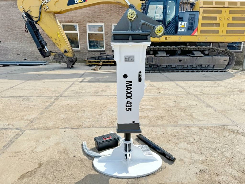 Maxx 435 Hammer / 6-9ton / hydraulic breaker / NE - Hidraulični čekić za Građevinski strojevi: slika Maxx 435 Hammer / 6-9ton / hydraulic breaker / NE - Hidraulični čekić za Građevinski strojevi Maxx 435 Hammer / 6-9ton / hydraulic breaker / NE - Hidraulični čekić za Građevinski strojevi: slika Maxx 435 Hammer / 6-9ton / hydraulic breaker / NE - Hidraulični čekić za Građevinski strojevi