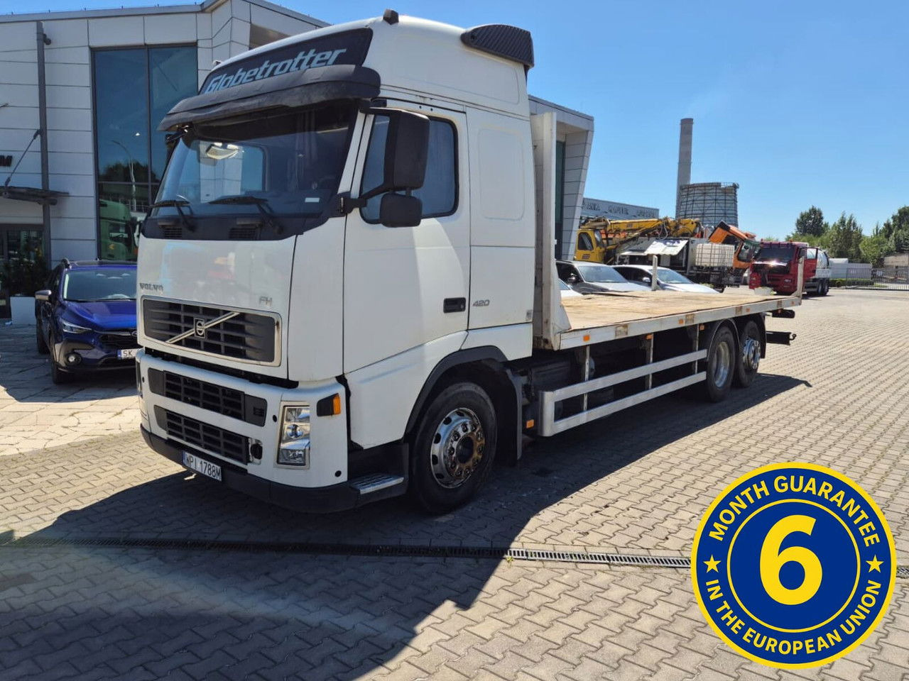 Kamion s otvorenim sandukom Volvo FM 420 Platform / Works Great: slika Kamion s otvorenim sandukom Volvo FM 420 Platform / Works Great