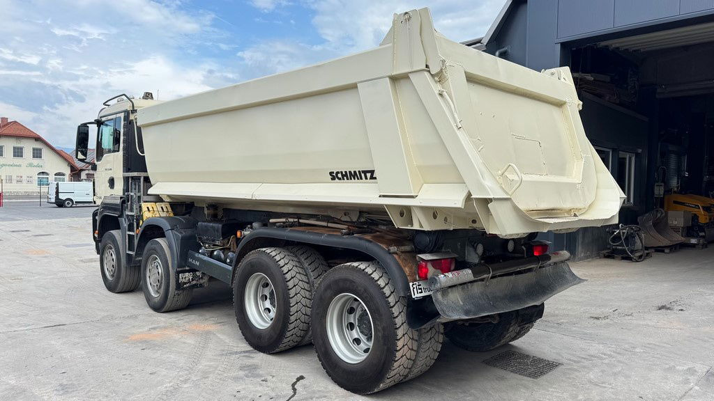 Kiper MAN TGS 35.480 8x4 schmitz dumper tipper: slika Kiper MAN TGS 35.480 8x4 schmitz dumper tipper