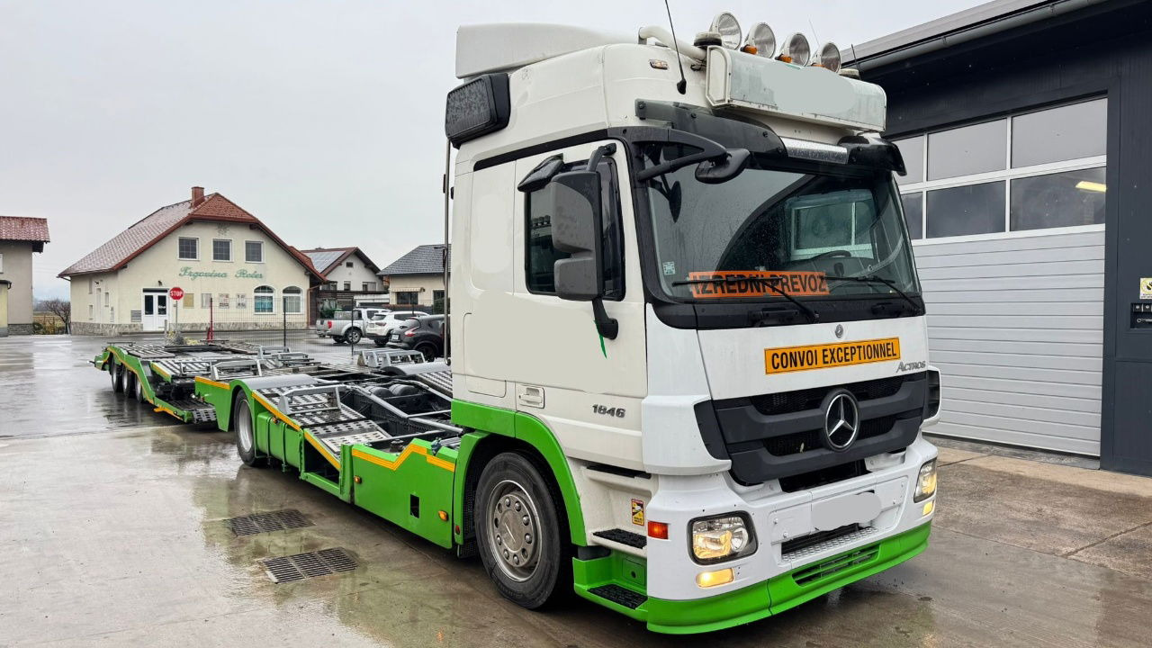 Mercedes-Benz Actros 1846 4x2 LKW transporter + Boerner trailer - Autotransporter: slika Mercedes-Benz Actros 1846 4x2 LKW transporter + Boerner trailer - Autotransporter Mercedes-Benz Actros 1846 4x2 LKW transporter + Boerner trailer - Autotransporter: slika Mercedes-Benz Actros 1846 4x2 LKW transporter + Boerner trailer - Autotransporter