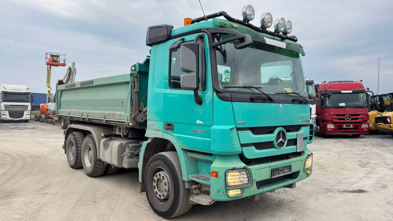 Mercedes-Benz Actros 2655 6x4 meiller bordmatic tipper - retarder - V8 - Kiper: slika  Mercedes-Benz Actros 2655 6x4 meiller bordmatic tipper - retarder - V8 - Kiper Mercedes-Benz Actros 2655 6x4 meiller bordmatic tipper - retarder - V8 - Kiper: slika  Mercedes-Benz Actros 2655 6x4 meiller bordmatic tipper - retarder - V8 - Kiper